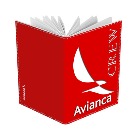 Avianca Logo Portrait RED Passport Cover