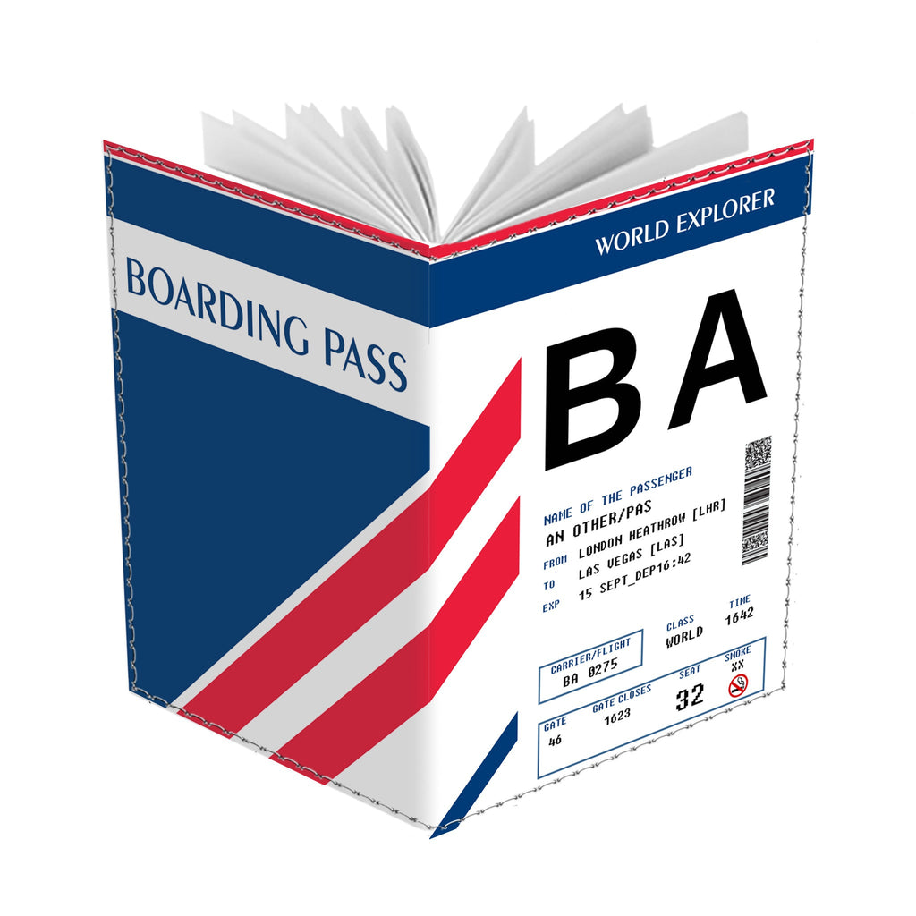 BA Boarding Pass - Passport Cover