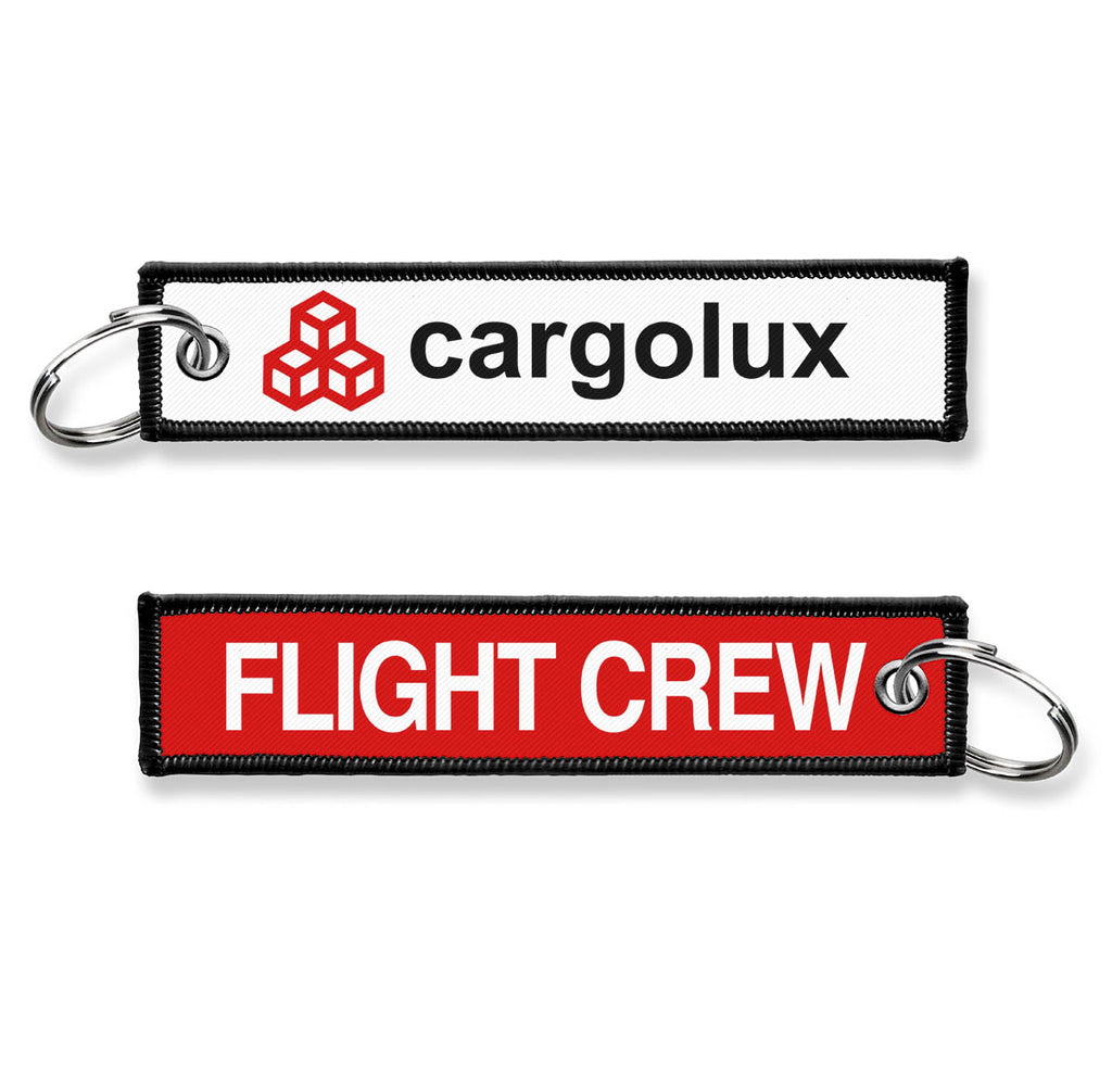 Cargolux-Flight Crew Embroidered Keyring