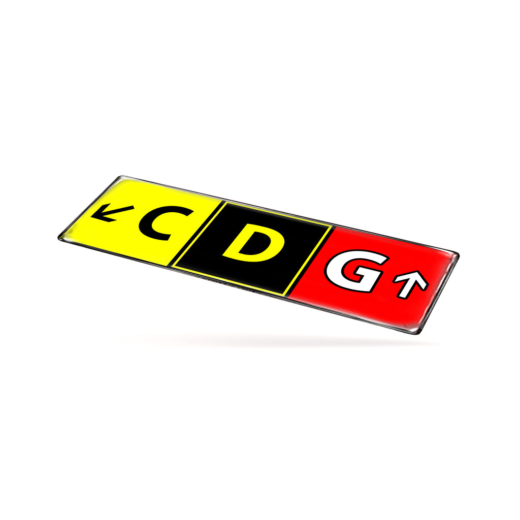 CDG Airport Code Sticker