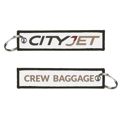 CityJet Crew Baggage Embroidered Tag
