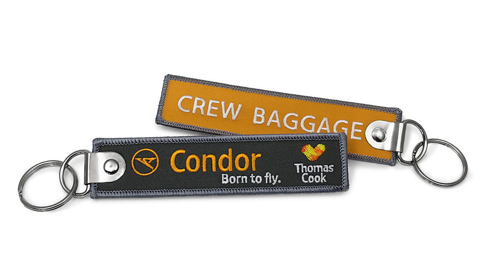 Condor (Thomas Cook) Crew Baggage Keyring Old Logo