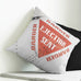 Danger Ejection Seat Throw Pillow