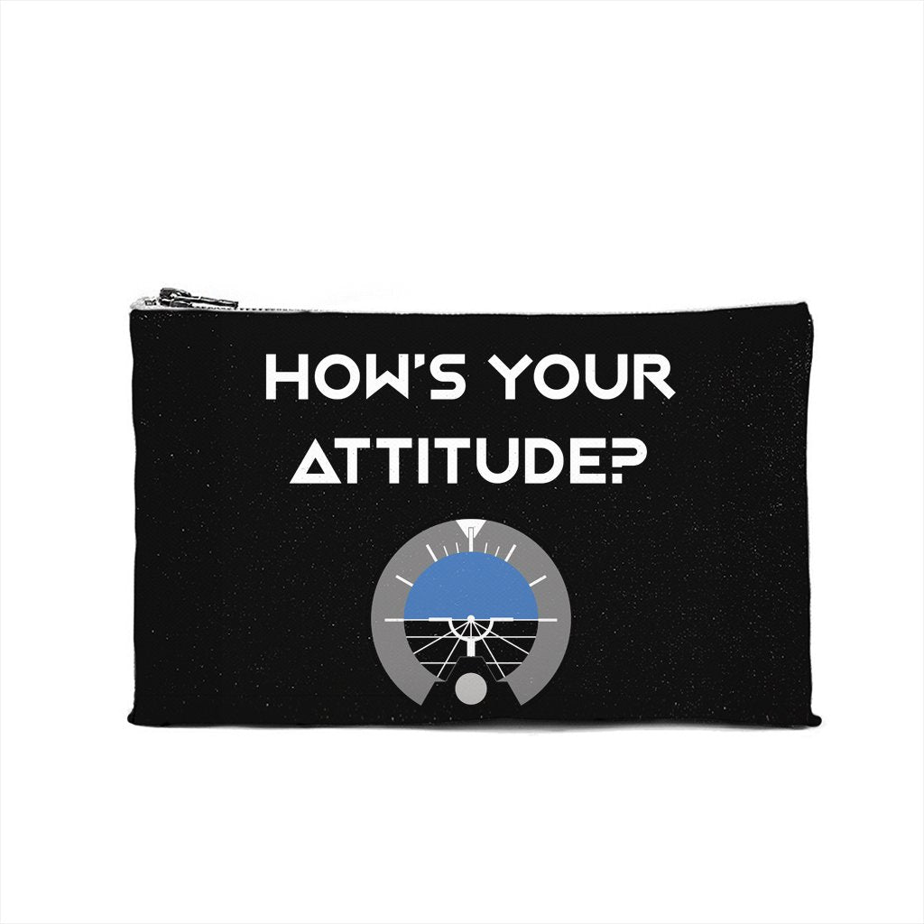 How's Your Attitude Cosmetic Pouch