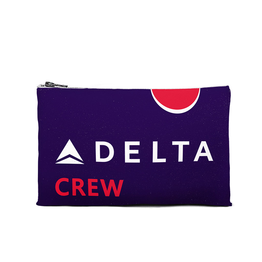 Delta Airlines-Plum Cosmetic Pouch