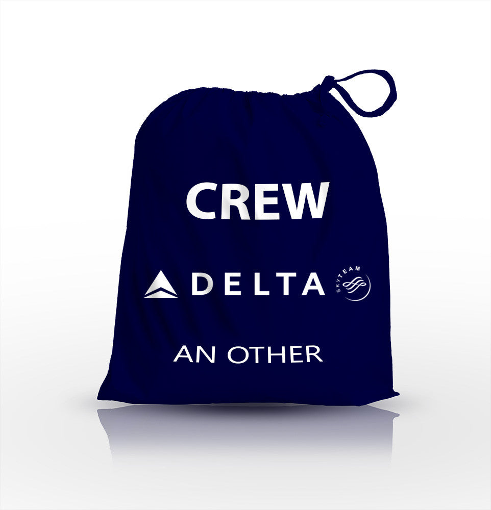 Delta Airlines Crew-Personalised Shoe Bag