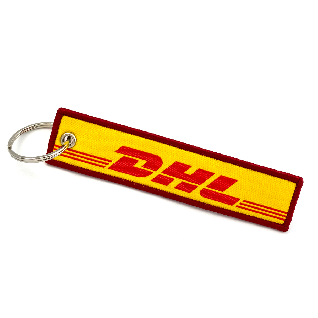 DHL Flight Crew - Woven Keyring