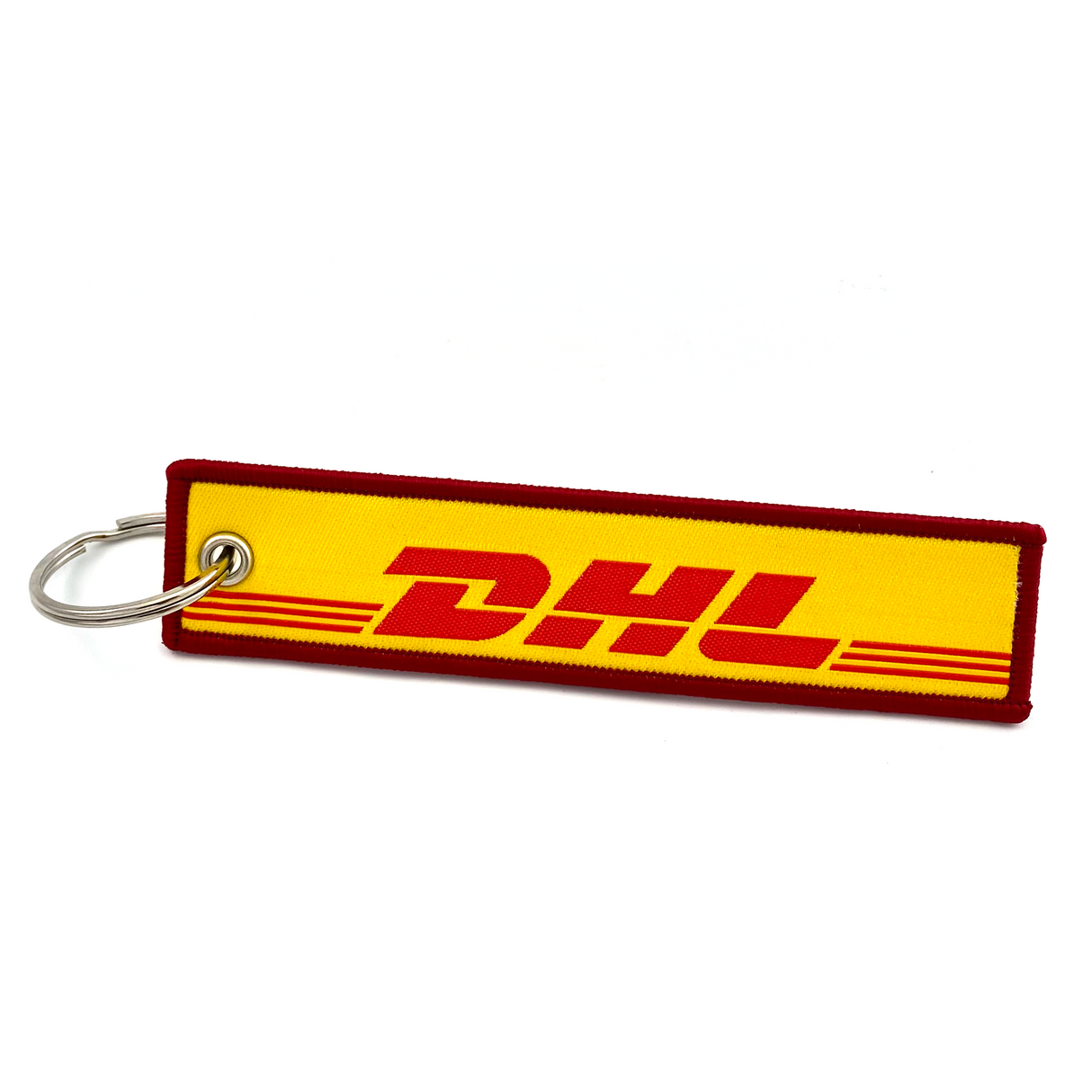 DHL Remove Before Flight - Woven Keyring