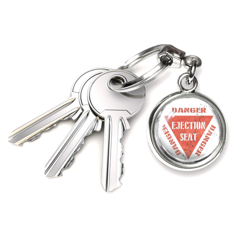 Ejection Seat Round Keyring