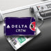 Delta Airlines Passport Plum