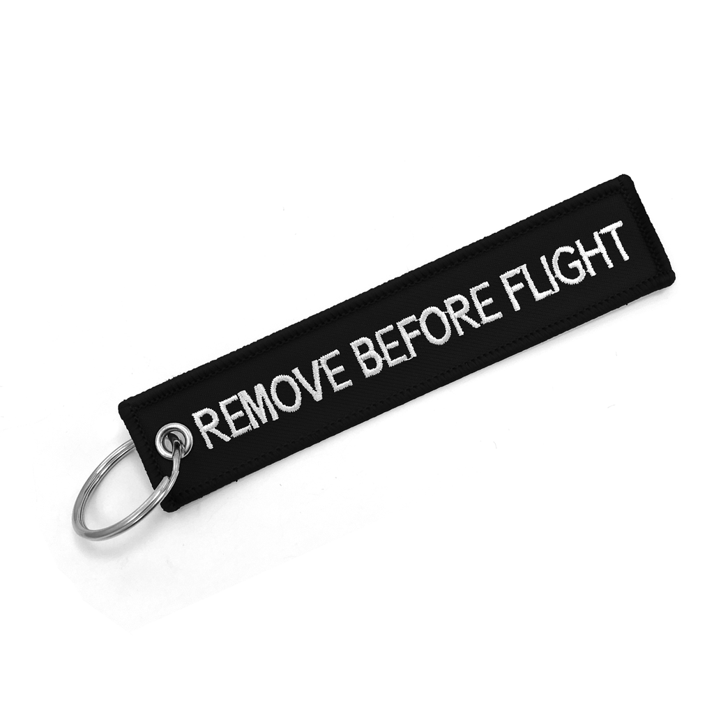 Remove Before Flight Keyring