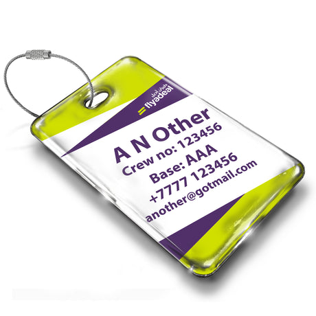 flyadeal Logo Geometry Tag