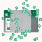 Frontier Airlines A320 Pearly Green Passport Cover