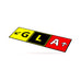 GLA Airport Code Sticker