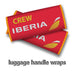 Iberia Crew Luggage Handles Wraps