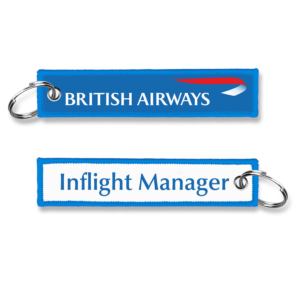 British Airways Inflight Manager Keyring