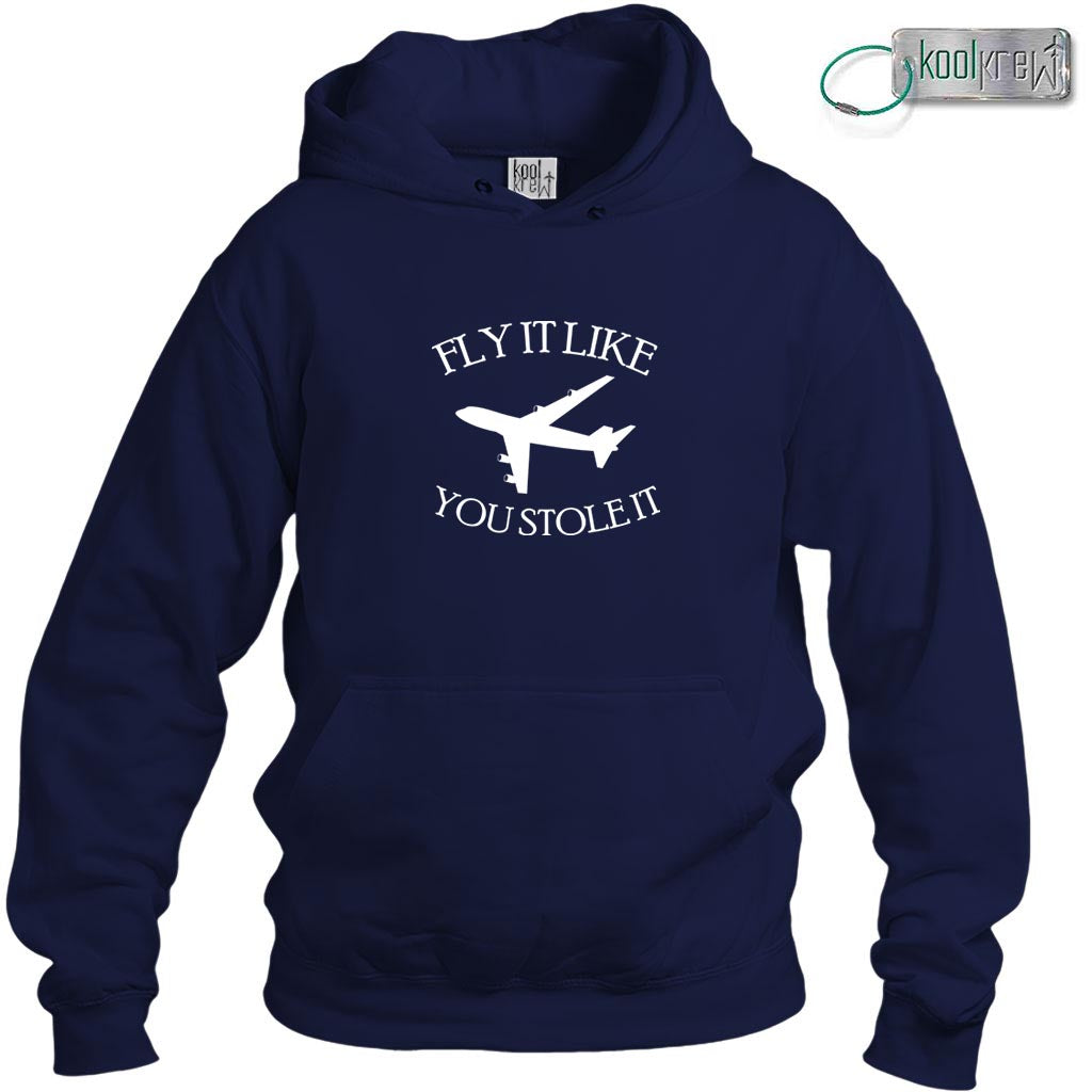 fly navy sweatshirt