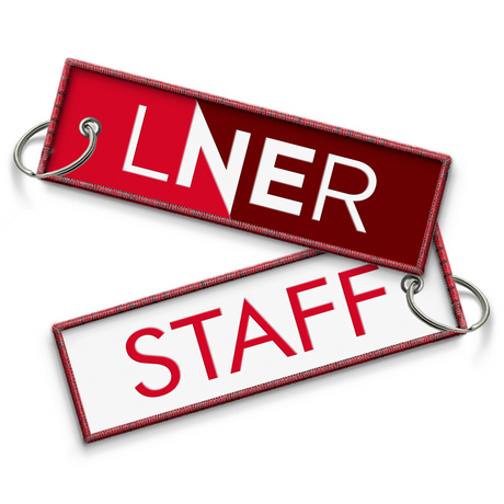 LNER-STAFF Woven Keychain