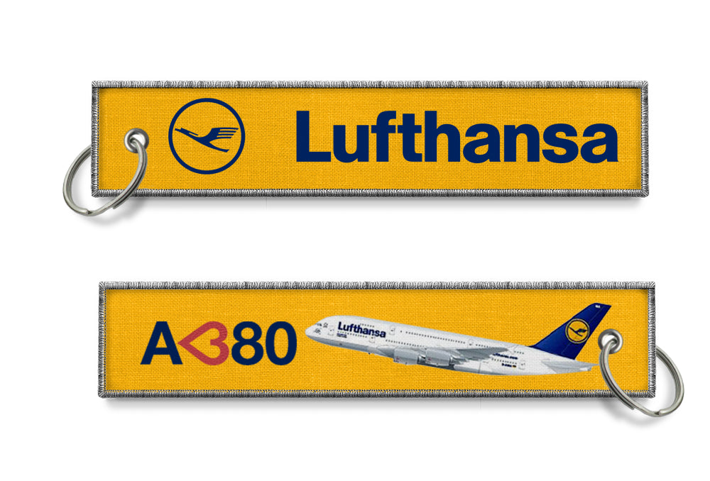 Lufthansa-I Love A380 Keyring