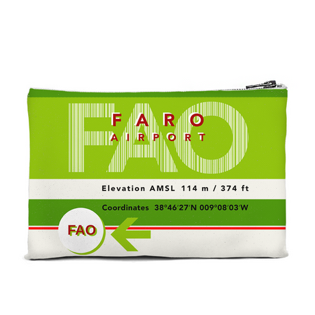 FAO Pouch (Stripes-White)