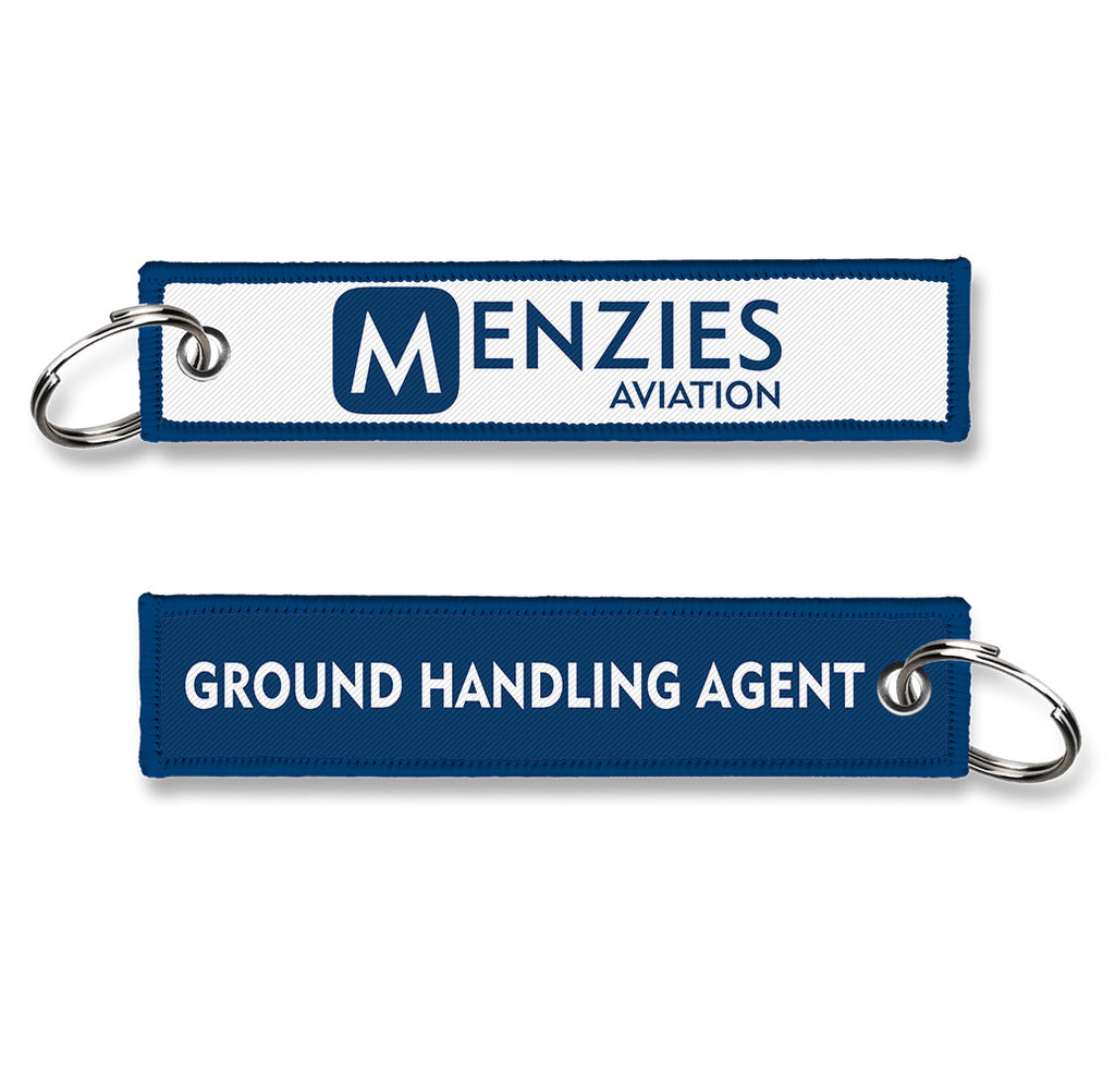 Menzies-Ground Handling Agent Woven KeyChain
