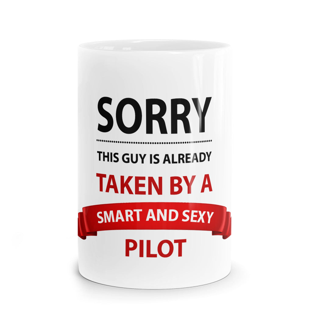 Pilot Funny Taken Mug