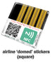 Lost and Found Digital Airlines Stickers