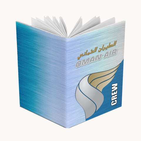 Oman Air Logo Passport Cover