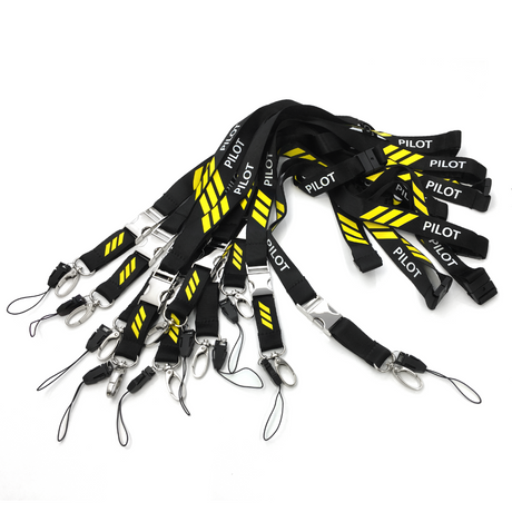 Pilot 3 Bars Polyester Lanyard