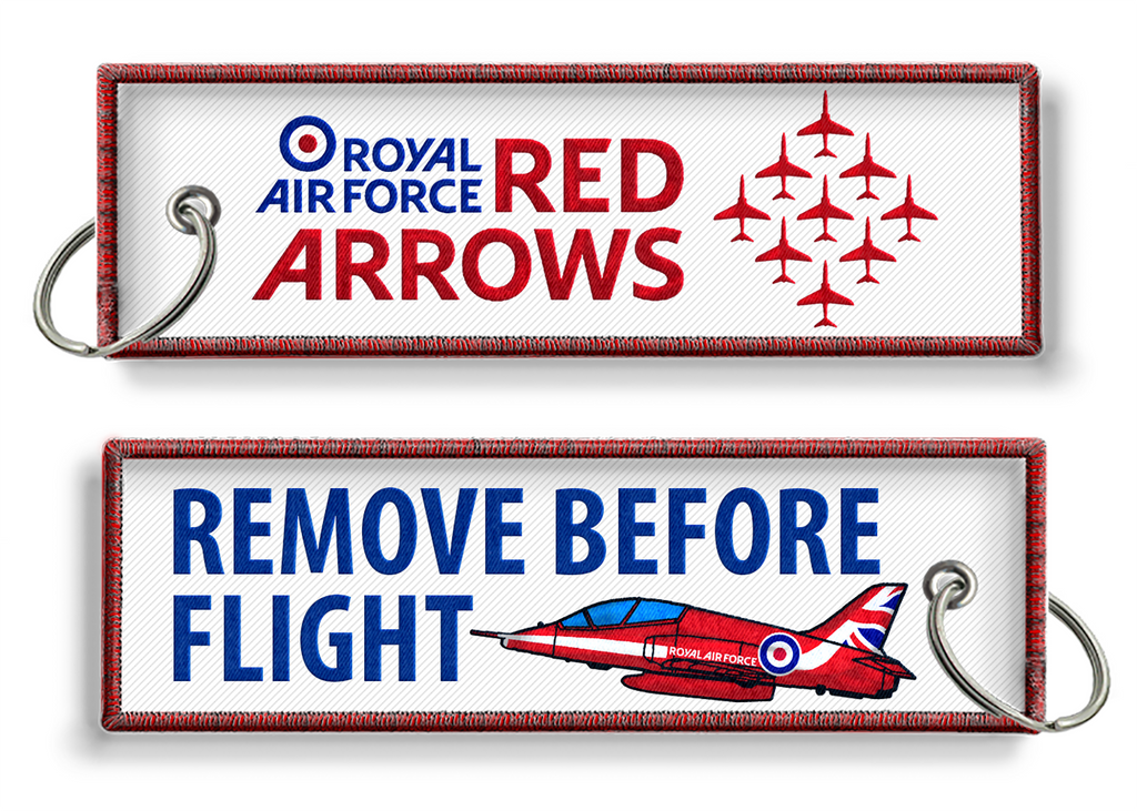 RAF Red Arrows-Remove Before Flight Keyring