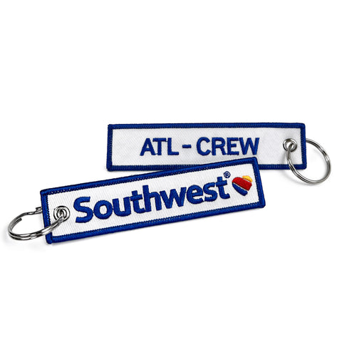 Southwest Airlines ATL CREW Keychain