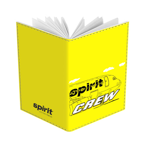 Spirit Airlines New Logo CREW -Passport Cover