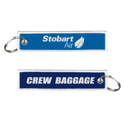 Stobart Air CREW BAGGAGE Woven Keychain