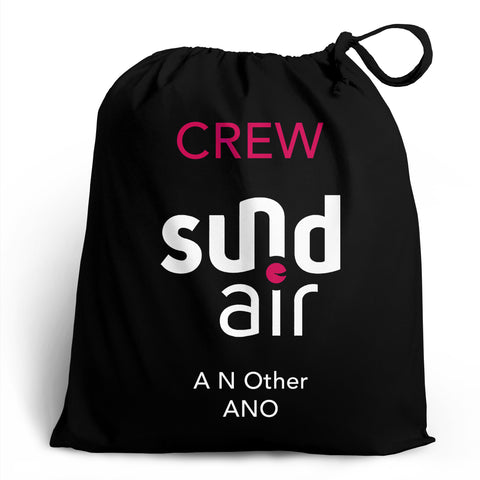 Sundair Crew Personalised Shoe Bag