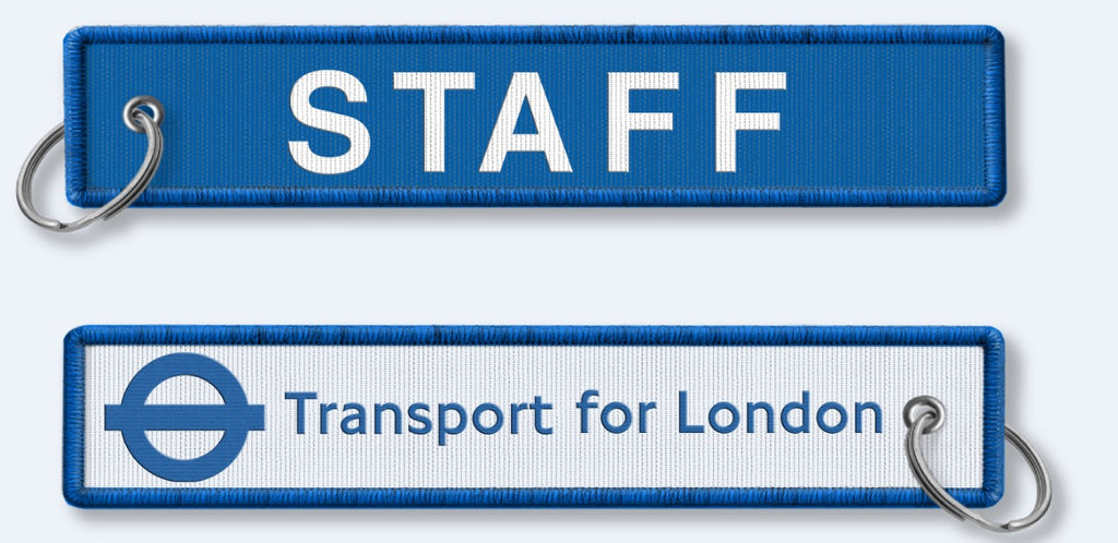 Transport For London-Staff Embroidered Keyring