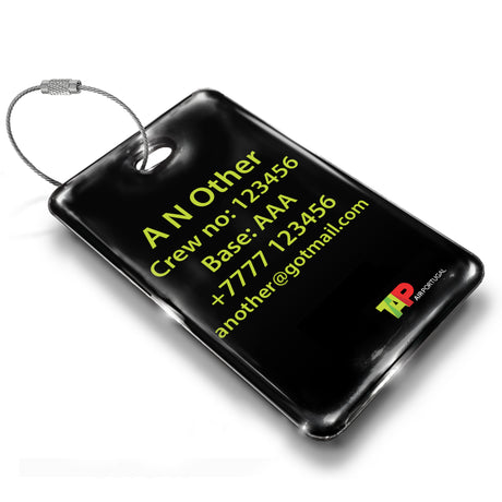 Tap Air Portugal A320 A330 Duo Portrait Black