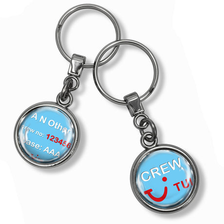 TUI Logo Metal Keyrings
