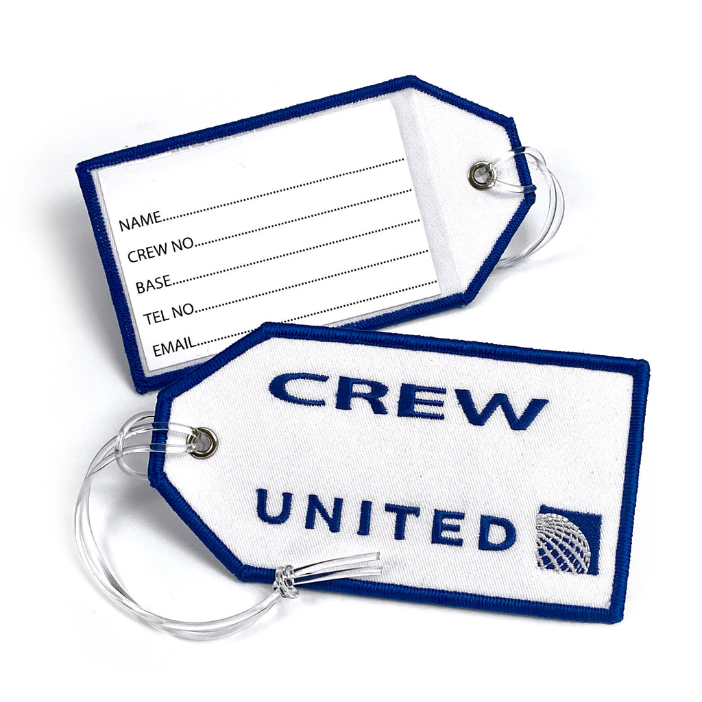UNITED AIRLINES- Embroidered Tag