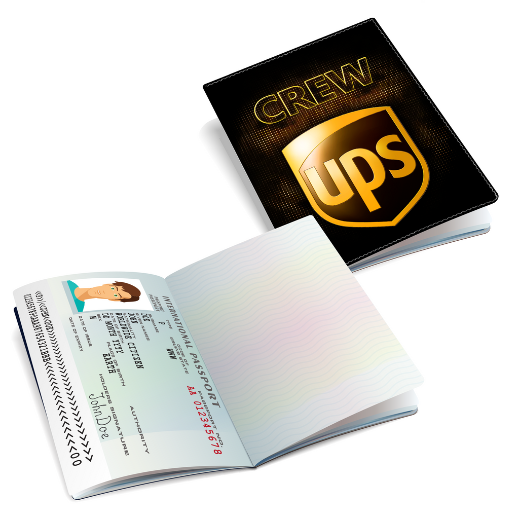UPS Logo Passport Cover
