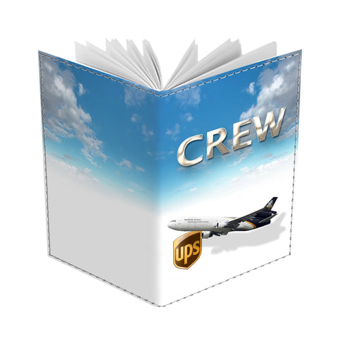 UPS MD-11 Blue Sky CREW- Passport Cover