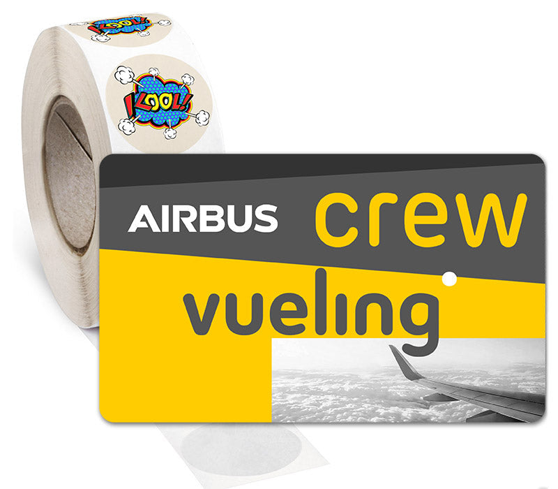 Vueling Airbus Logo Sticker (Pack of 5)
