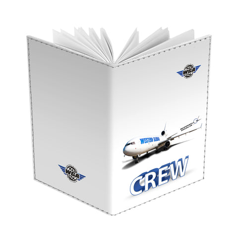Western Global Airlines MD-11 White CREW -Passport Cover