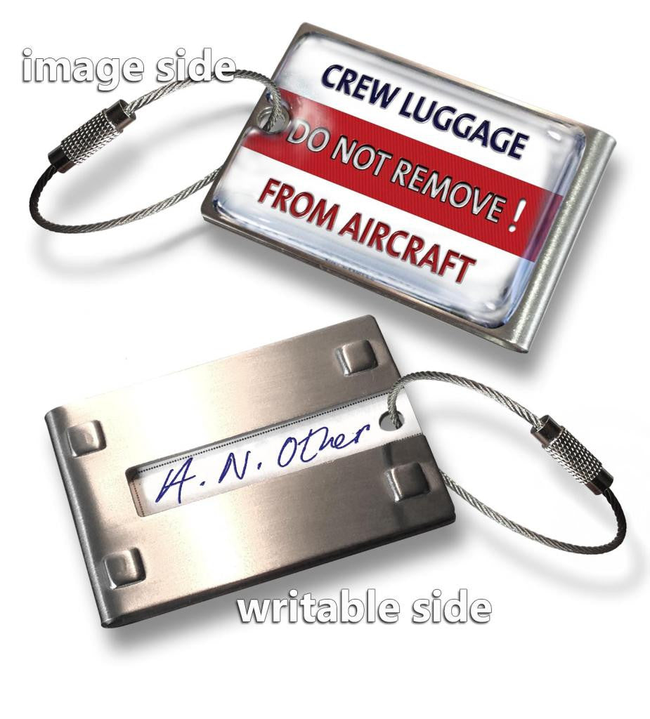 Crew-DoNotRemoveFromAircraft(Writable Reverse) Tag