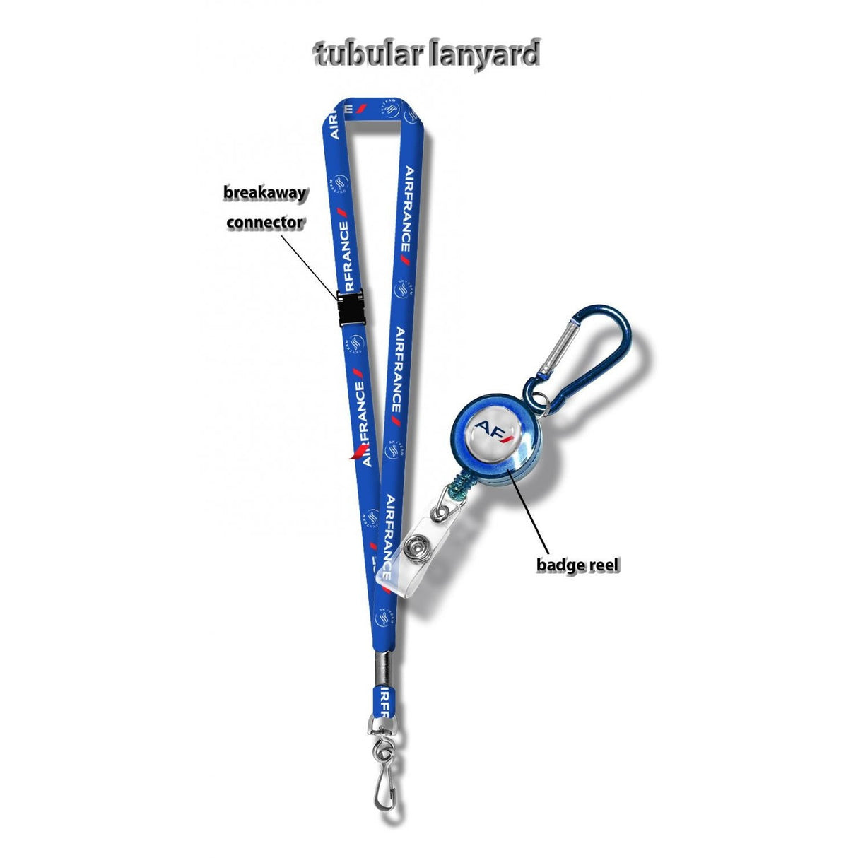 Air France Skyteam (Tubular Lanyard)