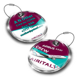 AIRITALY A330 Crew Tag