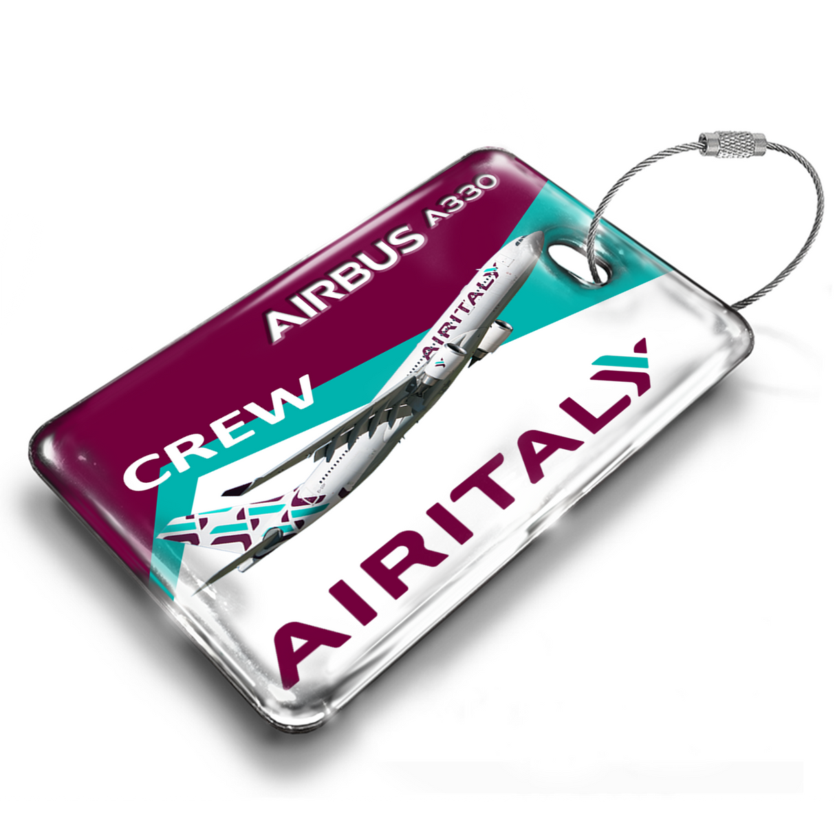 AIRITALY A330 Crew Tag