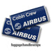 Airbus Cabin Crew- Luggage Handles Wraps