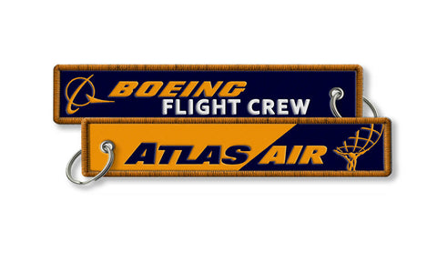 Atlas Boeing Flight Crew Key chain