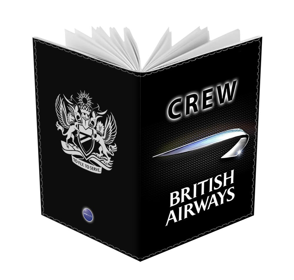 BA Black CREW-Passport Cover