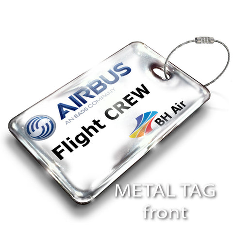 BH Air/Airbus Flight Crew-Logo White